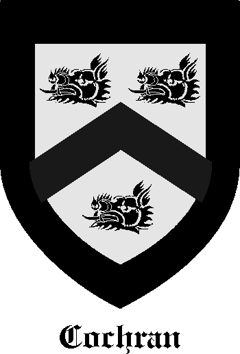 COCHRAN family crest COCHRAN family crest