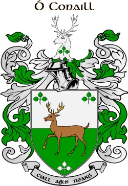 CONNELL family crest CONNELL family crest