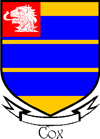 Cowx family crest