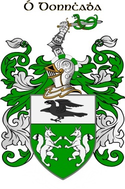 DONOGHUE family crest DONOGHUE family crest