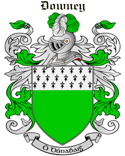 DOWNEY family crest