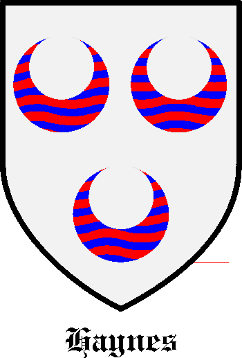 HAYNES family crest HAYNES family crest