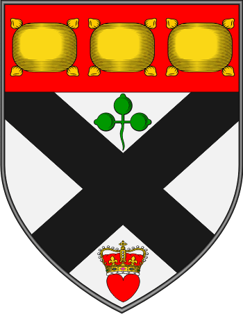 JOHNSTON family crest JOHNSTON family crest