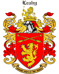 LEAHY family crest