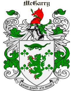 MCGARRY family crest MCGARRY family crest