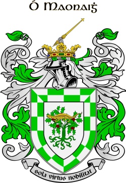 MOONEY family crest