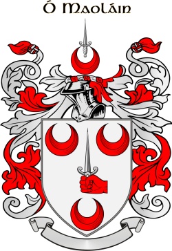 Mullin family crest