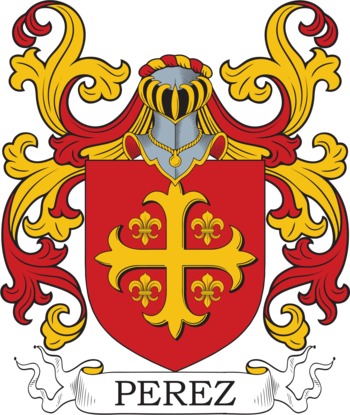 PEREZ family crest