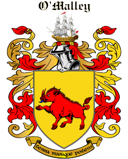 WOLF family crest